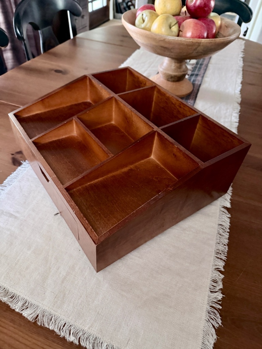 HOLD EVERYTHING | Vintage Wooden Valet/Catch-All - Picture 4 of 12